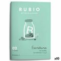 Writing And Calligraphy Notebook Rubio Nº02 Espanhol 20 Folhas 10 Unidades