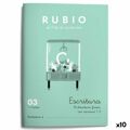 Writing And Calligraphy Notebook Rubio Nº03 Espanhol 20 Folhas 10 Unidades