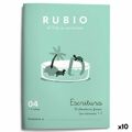 Writing And Calligraphy Notebook Rubio Nº04 Espanhol 20 Folhas 10 Unidades