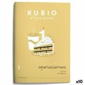 Mathematics Notebook Rubio Nº1 Espanhol 20 Folhas 10 Unidades