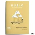 Mathematics Notebook Rubio Nº2A Espanhol 20 Folhas 10 Unidades