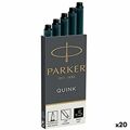 Recarga de Tinta para Caneta Parker Quink Preto (20 Unidades)
