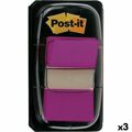 Notas Adesivas Post-it Index 25 X 43 mm Violeta (3 Unidades)