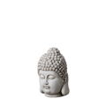 Escultura Buda Cinzento étnico 26,5 X 26,5 X 41 cm