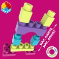 Jogo de Construção Color Block Trendy 80 Peças (4 Unidades)