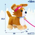 Animal de Peluche Eolo Sprint Puppy Cão 20 X 22,5 X 14 cm (4 Unidades)