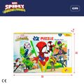 Puzzle Infantil Spidey Dupla Face 50 X 35 cm 24 Peças (12 Unidades)