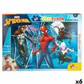 Puzzle Infantil Spider-man Dupla Face 60 Peças 70 X 1,5 X 50 cm (6 Unidades)