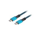 Cabo USB C Lanberg Azul 50 cm