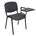 Cadeiras de Formação Cinza Escuro com Palmatória RIVA (cadeiras de Escritório)