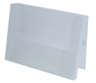 Arquivo Porta-documentos Polipropileno dina4 Transparente Translúcido Lomo 50 mm