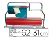 Porta Rolo Corta Papel Cromado -para Rolos 62-31 cm