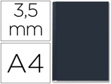 Capa de Encadernação Leitz Opaca Rigida Lombada AA de 3,5 mm Preto de 10 a 35 Folhas