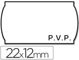 Rolo de Etiquetas Adesivas Meto Onduladas 22 X 12 mm Pvp Rolo 1500