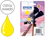 Tinteiro Epson 502 XL Expression Home Xp 5100 / 5105 Workforce Wf 2860 / 2860dwf Amarelo 470 Pag
