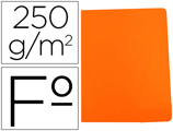 Classificador de Cartolina Gio Simple Intenso Folio Laranja 250g/m2