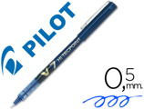 Marcador Pilot Ponta Fina v-7 Azul 0.7 mm