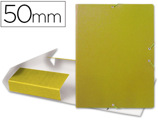 Capa Elásticos para Projetos Lombada 5 cm Amarela