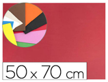 Goma Eva 50x70 cm 60gr 1,5 mm Espessura Vermelho