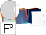 Bolsa Dossier Esselte em Plástico Folio Transparente 110 Microns