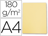 Classificador Gio Cartolina Din A4 Amarelo Pastel 180 gr
