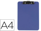 Prancheta Q-connect Plástico Din A4 Azul 3 mm