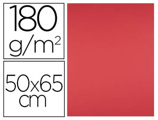 Cartolina 50x65 cm 180 gr Vermelho Pack de 25 Unidades