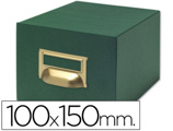 Caixa para Fichas Tela Verde para 1000, 100 X 150 mm