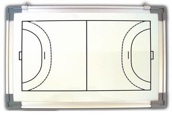 Quadro Branco Tático Magnético 45x60cm - Futsal / Porcelana