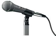 Microfone de Mão Bosch Dynamic Lbb 2900/20 Unidireccional Xlr