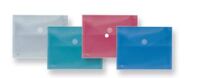 Envelopes Plástico com Fecho de Velcro A7 80x115mm Azul
