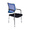 Cadeiras de Escritório Visitante Mesh Color Azul/preto