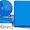 Carpeta Proyectos Pardo Folio Lomo 120 mm Carton Forrado Azul Con Broche