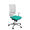 Cadeira de Escritório Ossa Bl Piqueras Y Crespo 6SBSP39 Verde