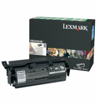 Toner Lexmark Preto 0X654X04E