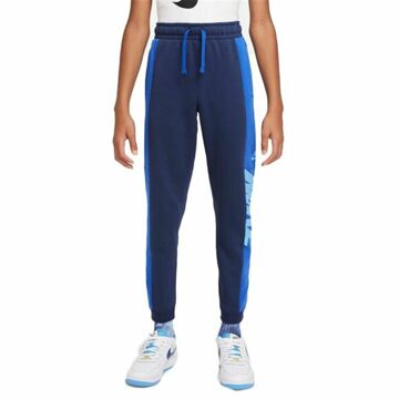 Calças de Treino Infantis Nike Sportswear Azul 7-8 Anos