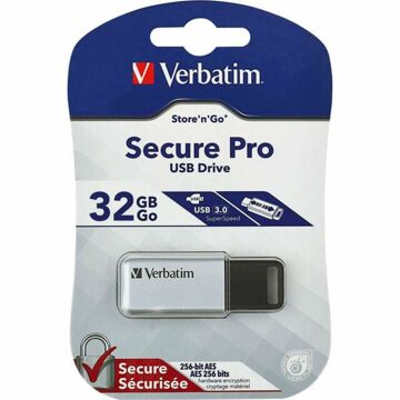 Memória USB Verbatim Secure Pro 32 GB