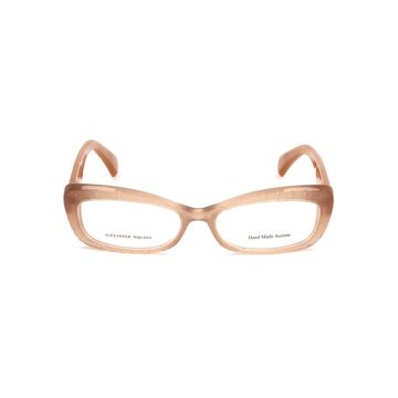 Armação de óculos Feminino Alexander Mcqueen AMQ-4203-K6Z Bege Castanho