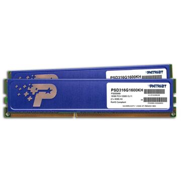 Memória Ram Patriot Memory PSD316G1600KH DDR3 16 GB