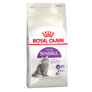 Comida para Gato Royal Canin Sensible 33 Adulto Arroz Pássaros 4 kg