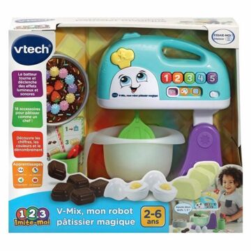 Eletrodoméstico de Brincar Vtech V-mix, Mon Robot Pâtissier Magique