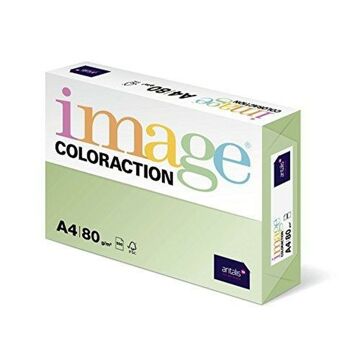 Papel para Imprimir Image Coloraction Jungle Verde Pastel 500 Folhas Din A4 (5 Unidades)