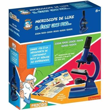 Jogo de Ciência Hello Maestro! Microscope de Luxe
