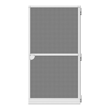 Mosquiteiro Schellenberg Porta Fibra de Vidro Alumínio Branco (100 X 210 cm)