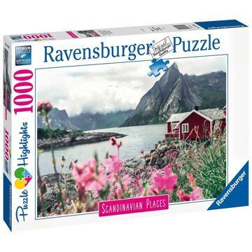 Puzzle Ravensburger 16740 Lofoten - Norway 1000 Peças
