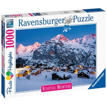 Puzzle Ravensburger 17316 The Bernese Oberland - Switzerland 1000 Peças