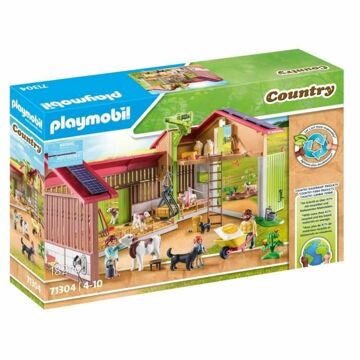 Conjunto de Brinquedos Playmobil Country Plástico