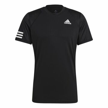 Camisola de Manga Curta Homem Adidas Club Tennis 3 Stripes Preto S