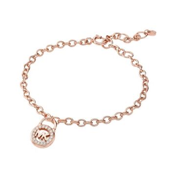 Bracelete Feminino Michael Kors Premium Ouro Rosa