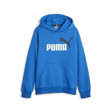 Camisola Infantil Puma Ess+ 2 Col Big Logo Azul 5-6 Anos